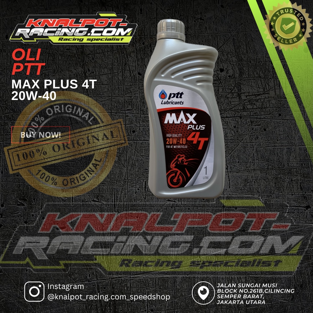 OLI PTT MAX PLUS 4T 20W-40